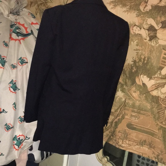 Vintage YSL wool suit jacket M - Picture 5 of 8